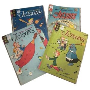 Set of Four The Jetsons Comics